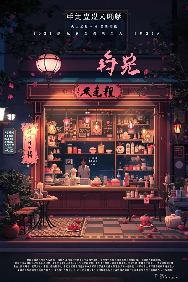 甜品屋的秘密 海报